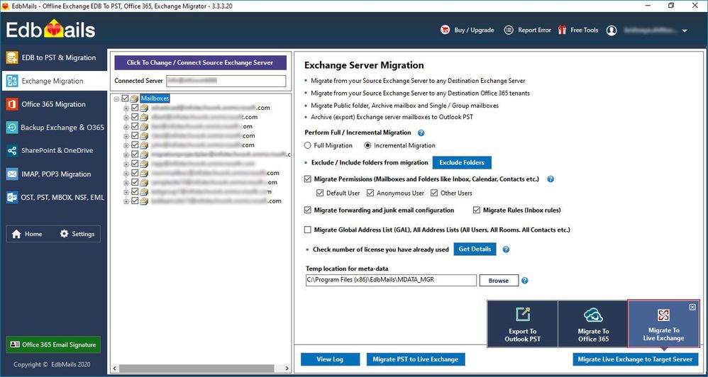 Exchange Migration