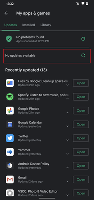 thumbnail image 5 captioned Google Play Store - Manually update apps