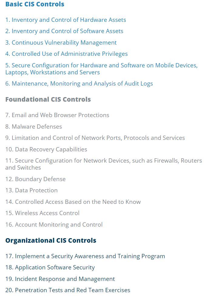 CIS Controls with Microsoft 365 Business Premium