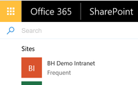 Wrong - No logo showing - SharePoint Home Search