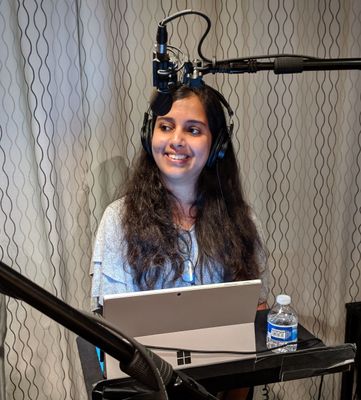 Ankita Kirti, product marketing manager (OneDrive / Microsoft) – taken during a Sync Up recording pre-COVID [Intrazone guest]
