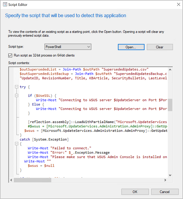 Syntax highlighting in ConfigMgr