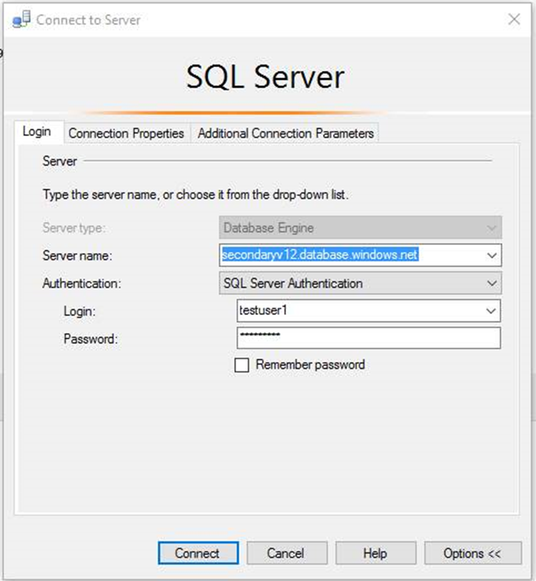 Logins in secondary server not mapped correctly from primary server -  Microsoft Community Hub