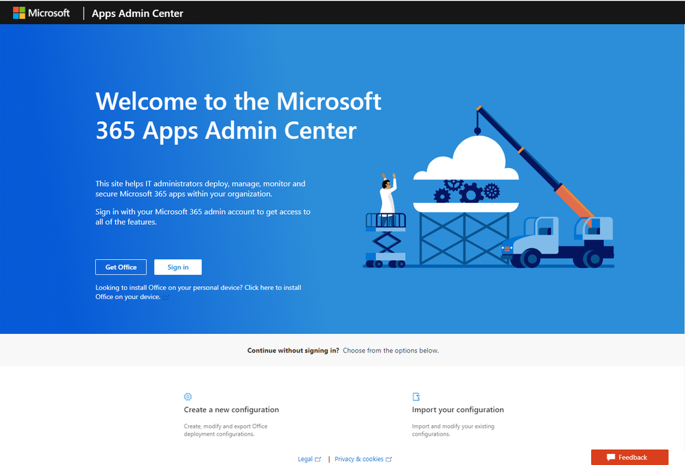 How to enable new Microsoft 365 Apps Admin center (available in Preview) -  WinCentral