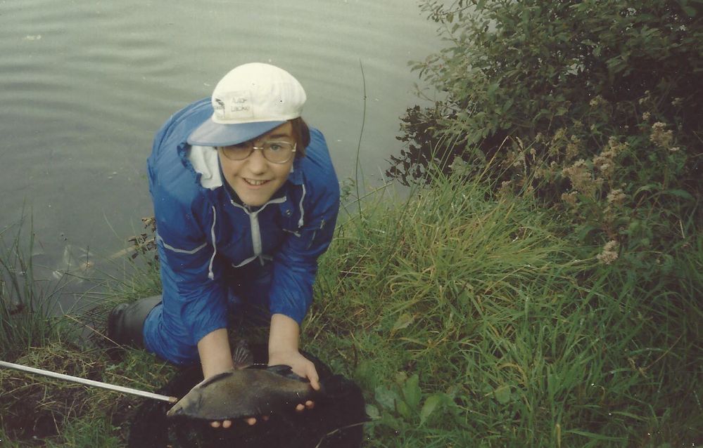 Picture of me catching my first 50 cm bream