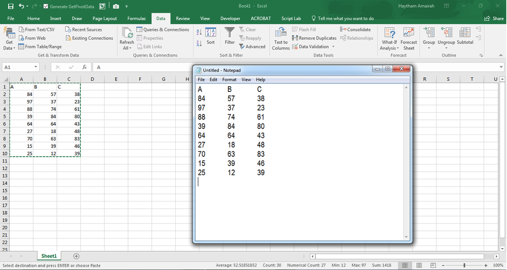 How to Convert Excel to Text File?