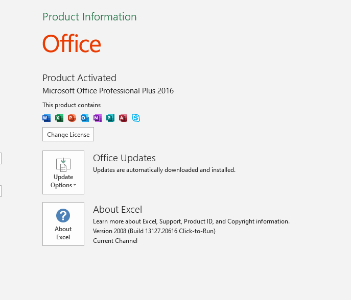 Office 365 pro licence conflict with 2016 professional plus - Microsoft  Community Hub