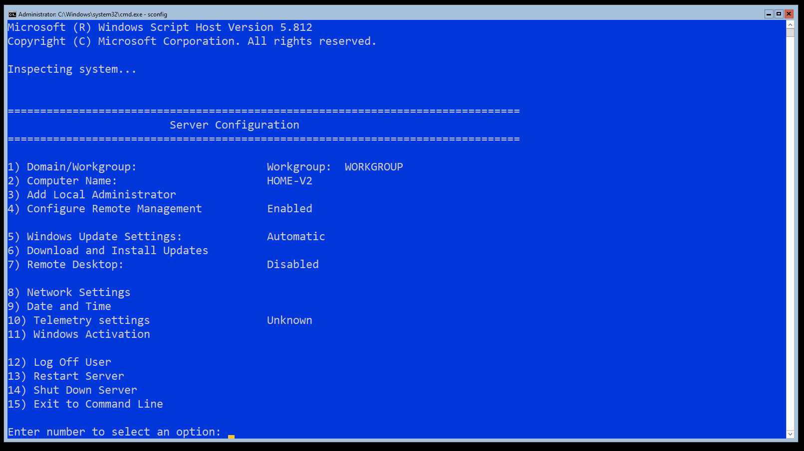 How To create a Windows Server 2019 NAS / FileServer from the command line