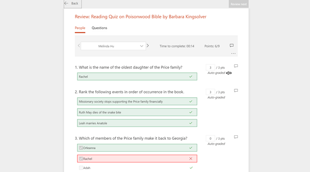 Five Essential Tips On Auto Grading For Microsoft Forms Quizzes Microsoft Community Hub