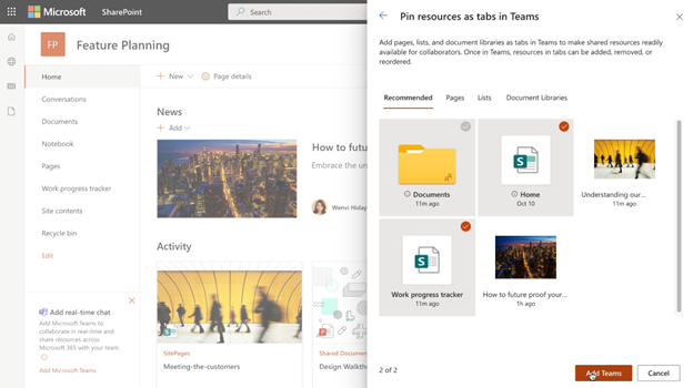 thumbnail image 8 of blog post titled What’s New in Microsoft Teams | December 2020 