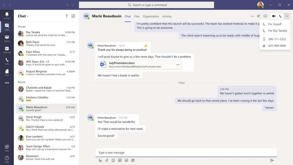 thumbnail image 12 of blog post titled What’s New in Microsoft Teams | December 2020 