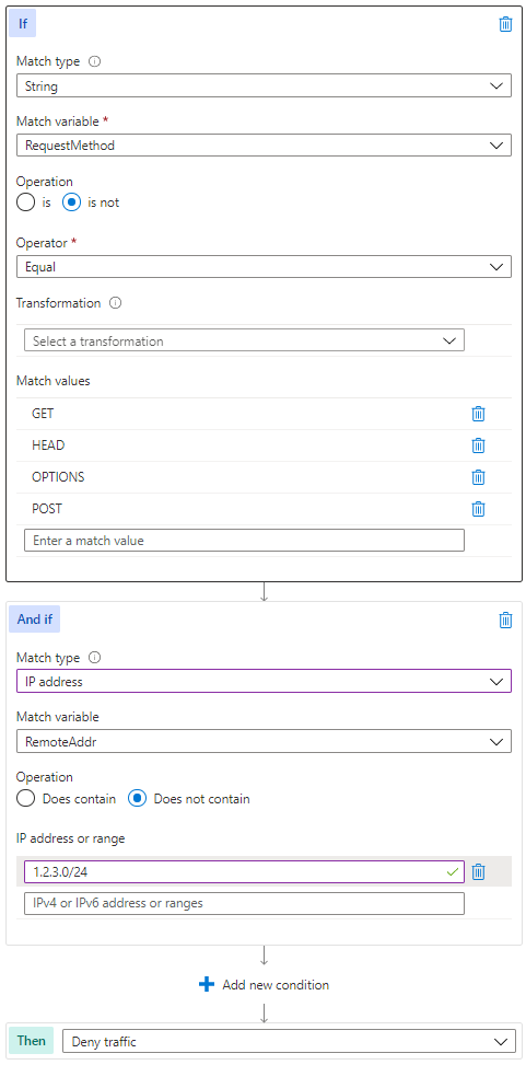 thumbnail image 3 of blog post titled 
	
	
	 
	
	
	
				
		
			
				
						
							Azure WAF Custom Rule Samples and Use Cases
							
						
					
			
		
	
			
	
	
	
	
	
