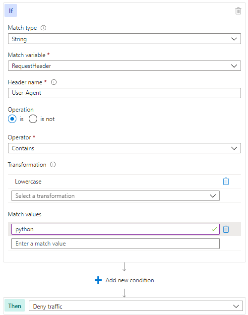 Azure WAF Custom Rule Samples and Use Cases - Microsoft Community Hub
