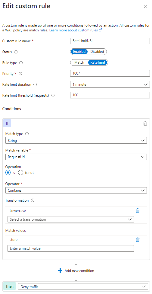 thumbnail image 5 of blog post titled 
	
	
	 
	
	
	
				
		
			
				
						
							Azure WAF Custom Rule Samples and Use Cases
							
						
					
			
		
	
			
	
	
	
	
	
