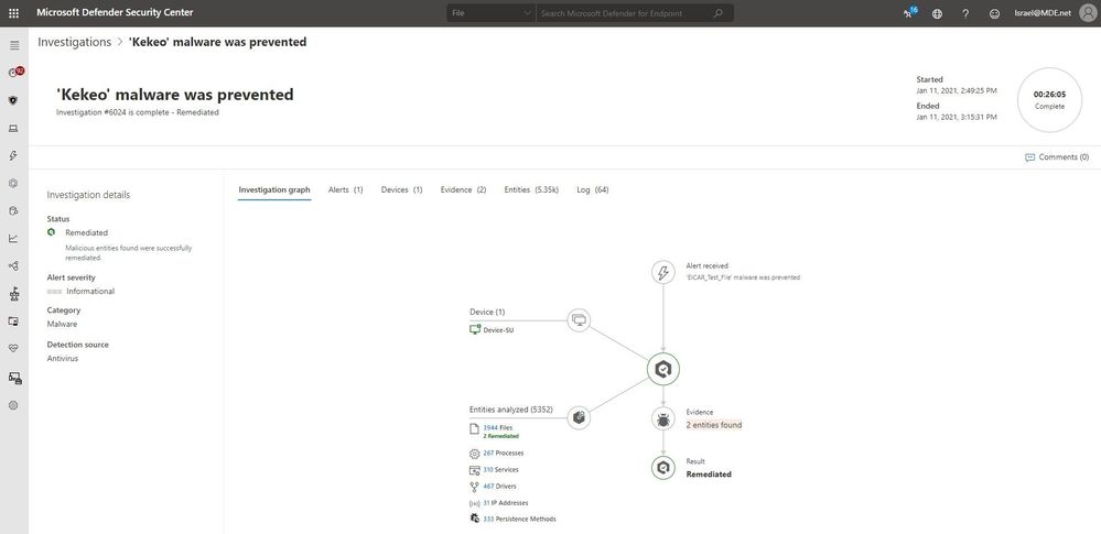 thumbnail image 1 of blog post titled Microsoft Defender for Endpoint: Automation defaults are changing 