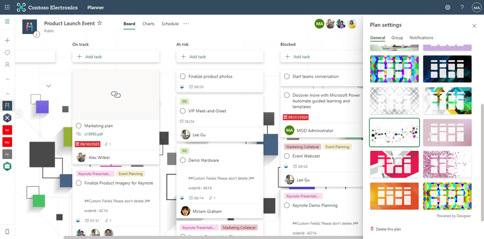 Add a custom background to a plan is now available - Microsoft Community Hub