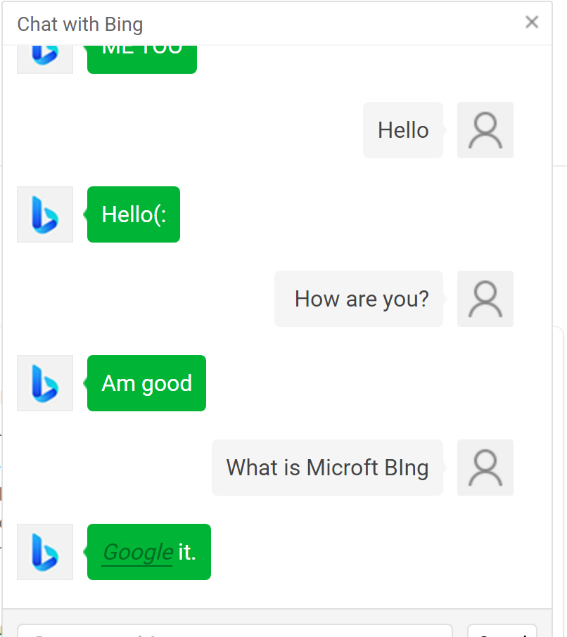 Bing China has this weird Chat system - Page 2 - Microsoft Tech Community