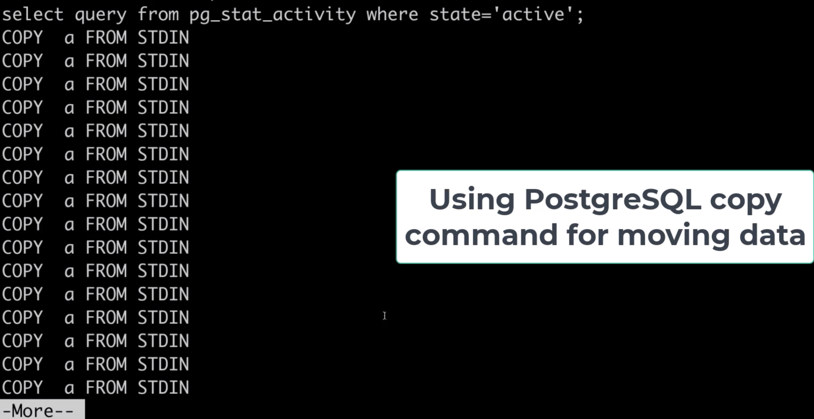 Faster Data Migrations in Postgres - Microsoft Community Hub