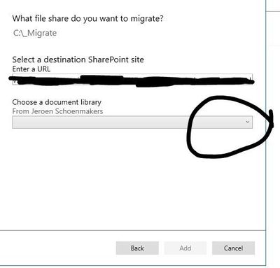 Allow users to reload the list of destination libs