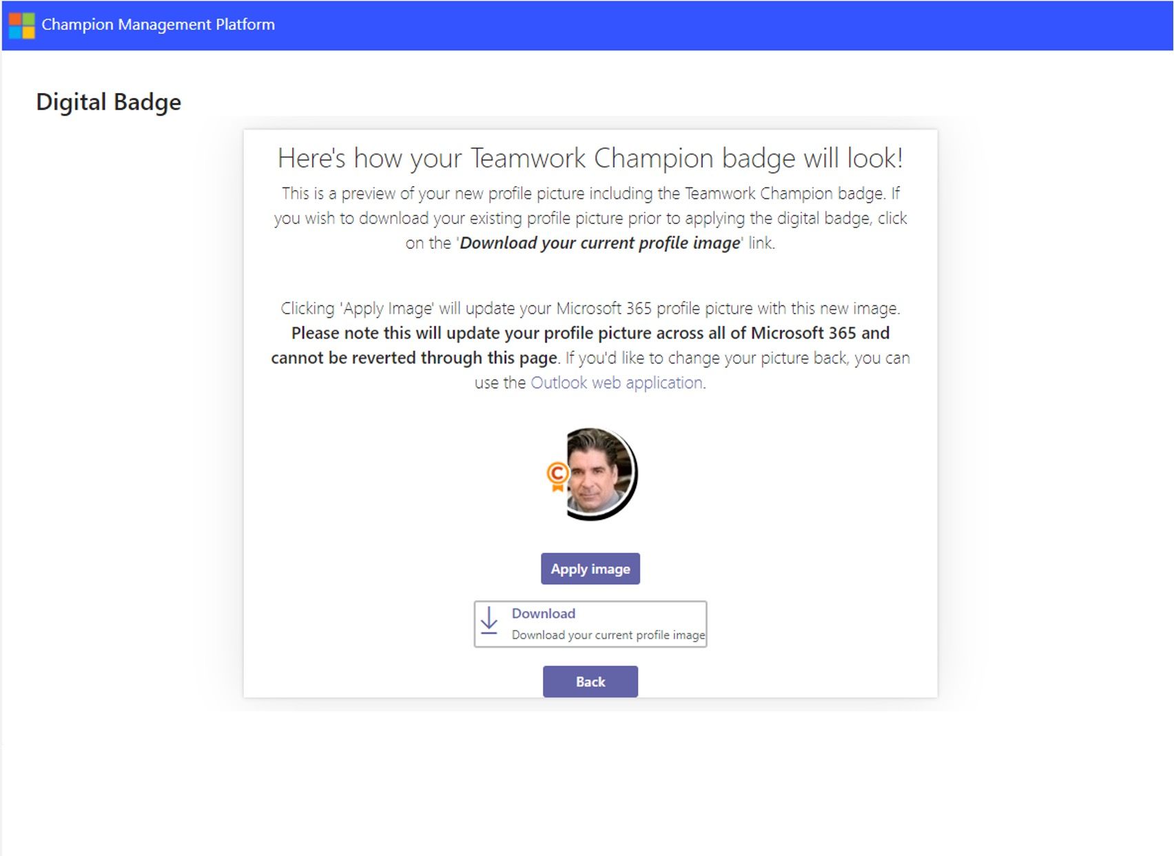 our Champion Management Platform! - Microsoft Tech Community