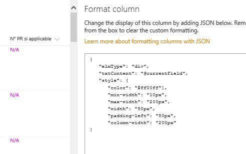 Column width resize in modern list - Microsoft Community Hub