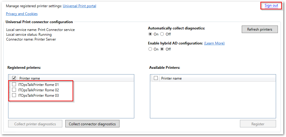 Step-by-Step: Configure and manage Microsoft Universal Print