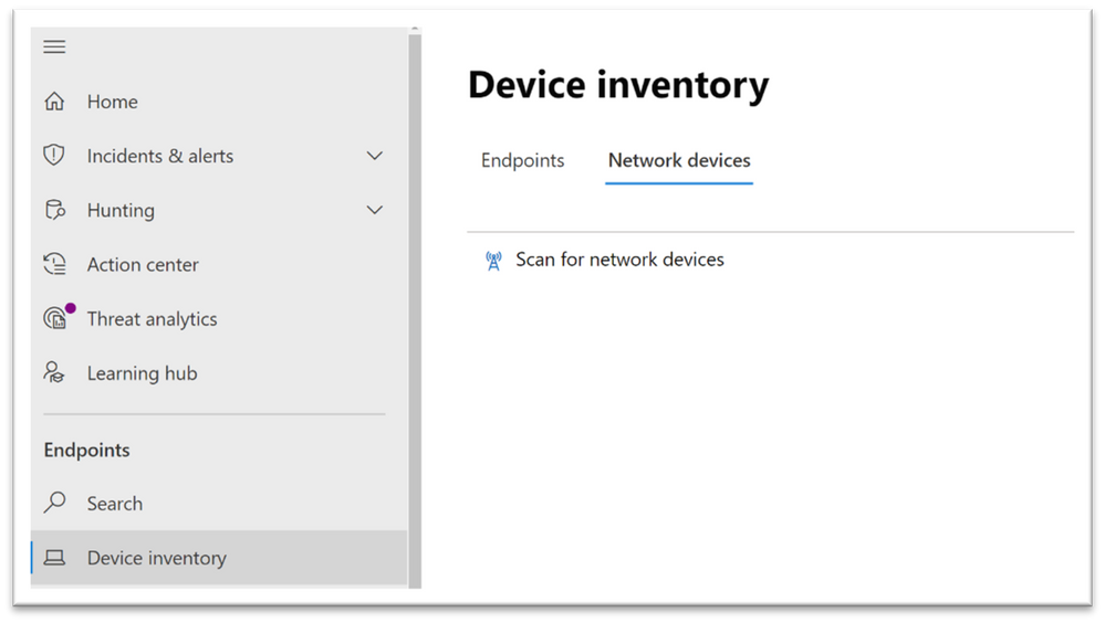Network device discovery and vulnerability assessments - Microsoft Tech  Community