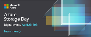 Don’t miss out on Azure Storage Day on April 29, 2021!