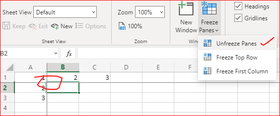 Excel Web - freeze BOTH first row and first AT THE SAME TIME - Microsoft Community Hub