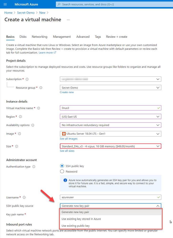 SecretManagement and accessing Linux VMs in Azure