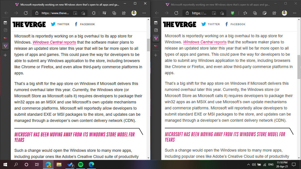 Article from The Verge (Snip 2)