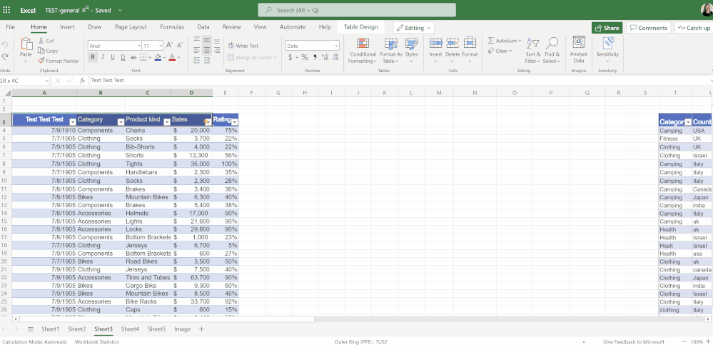 รูปขนาดย่อ 1 ของโพสต์ในบล็อกที่ชื่อว่า มีอะไรใหม่ใน Excel สำหรับเว็บ
