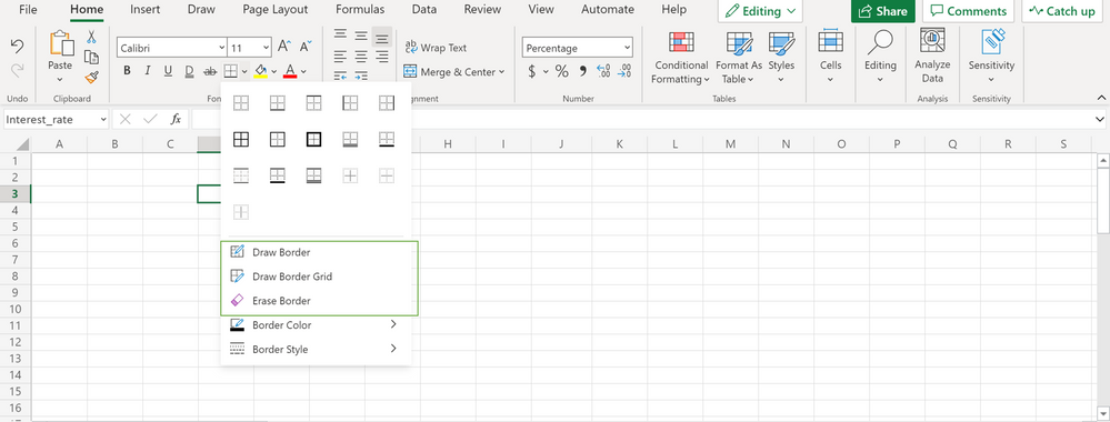 รูปขนาดย่อ 3 ของโพสต์ในบล็อกที่ชื่อว่า มีอะไรใหม่ใน Excel สำหรับเว็บ