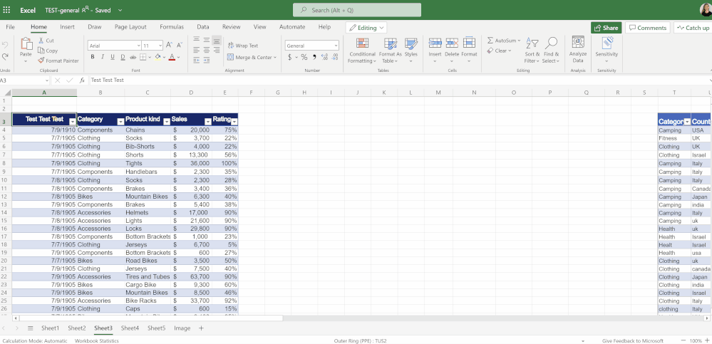 รูปขนาดย่อ 2 ของโพสต์ในบล็อกที่ชื่อว่า มีอะไรใหม่ใน Excel สำหรับเว็บ