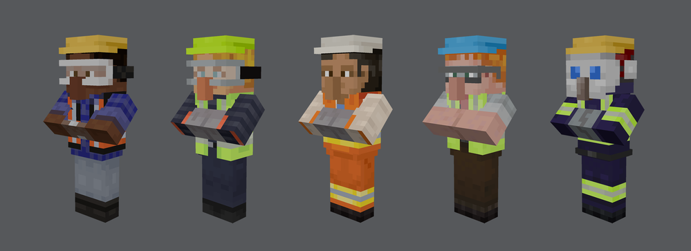 M365 - Minecraft - New Skins- M365 Blog.png