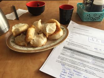 The learning journey - preparing for my first tech exam over dumplings