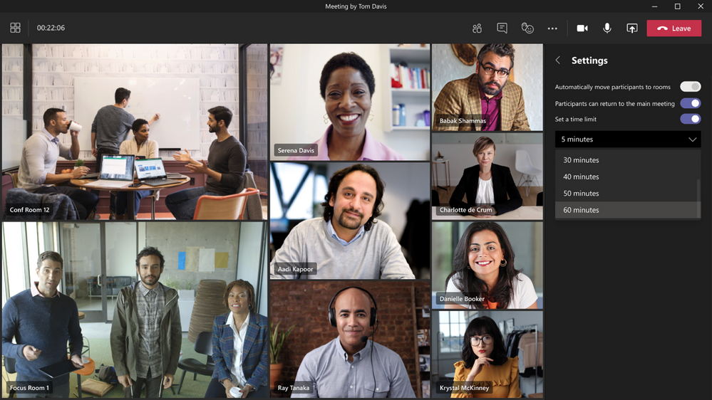 Timer für Breakout-Rooms
	 
	
	
	
				
		
			
				
						
							What’s New in Microsoft Teams | May 2021
							
						
					
			
		
	
			
	
	
	
	
	
