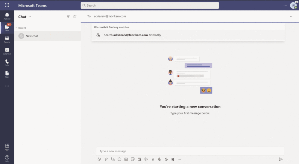 Externe Benutzer
	
	 
	
	
	
				
		
			
				
						
							What’s New in Microsoft Teams | May 2021
							
						
					
			
		
	
			
	
	
	
	
	
