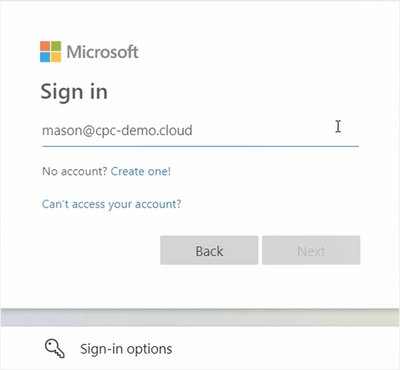 Use your Azure AD credentials to logon