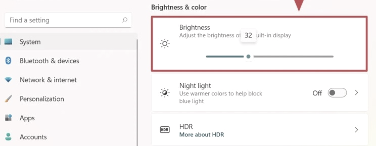 How to Change the Brightness of Screen in Windows 11 - Microsoft Community  Hub