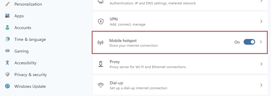 How to Set Up a Mobile Hotspot in Windows 11 - Microsoft Community Hub