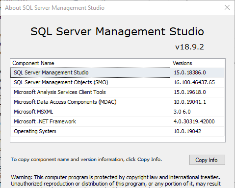 SSMS Database Designer crash - Microsoft.SqlServer.GridControl - Microsoft  Community Hub