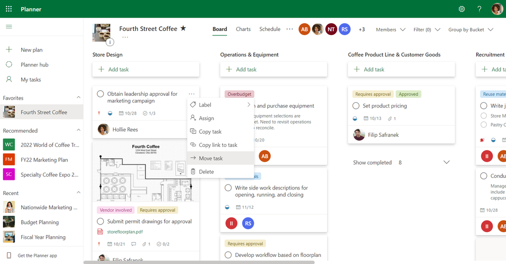 Two new Microsoft Planner features to help you surface and organize your  tasks - Microsoft Community Hub