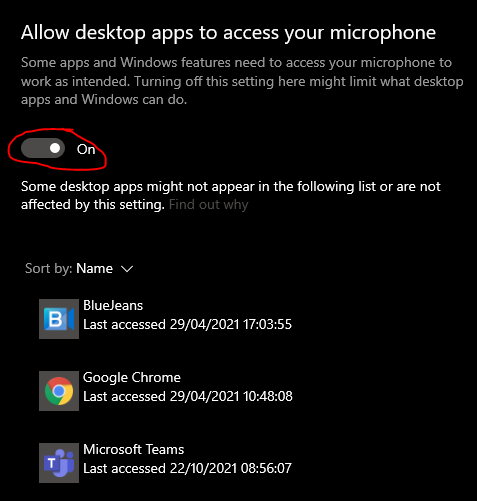 Microphone not working Windows 10 - Microsoft Tech Community