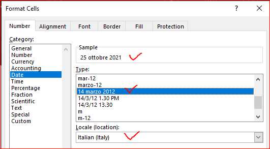 How to have a long date in English US format on an Italian locale system? -  Microsoft Community Hub