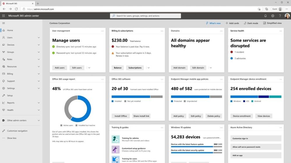 What's new in Microsoft 365 admin management – Ignite 2021 - Microsoft  Community Hub