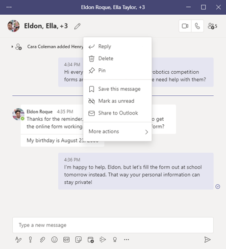 immagine di anteprima 10 del post del blog intitolato Novità di Microsoft Teams | ottobre 2021 