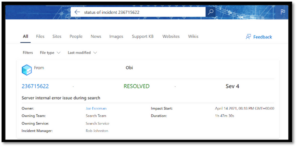 Custom provider with Microsoft Search