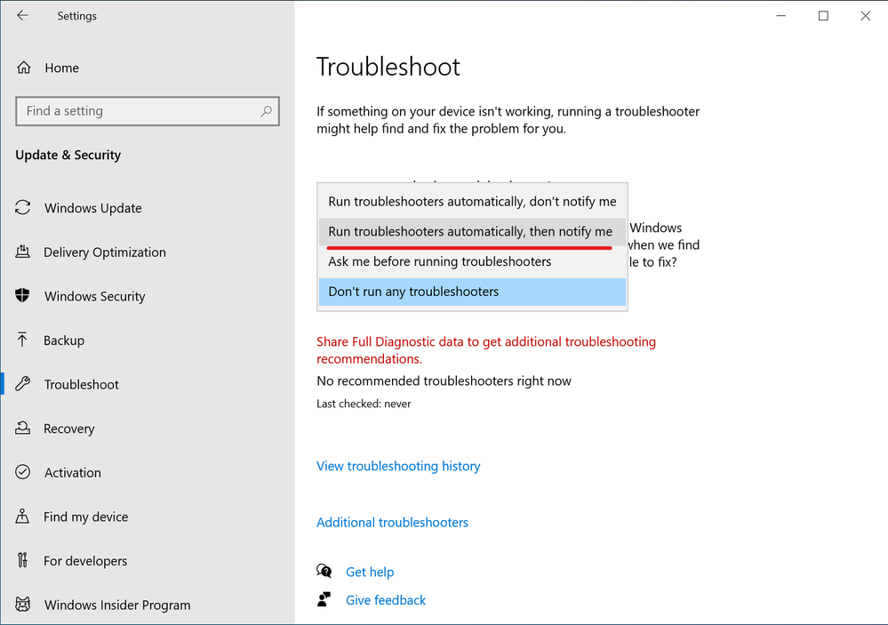 Windows Update Troubleshooter