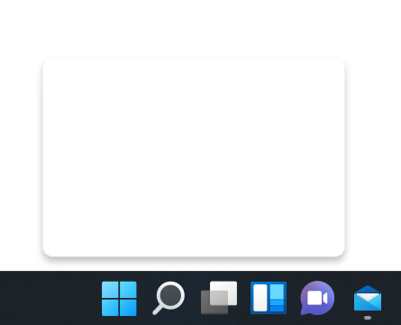 Changed the opacity of my windows taskbar for the ultimate wide